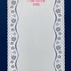 Factory Sale Lace Trim Flower Elastic Lace Ribbons for Craft Gift Package Decoration Wedding Headbands thumbnail-2