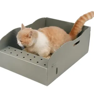 Custom PP Cat Litter Trays – Disposable, Sanitary, and Easy-to-Use thumbnail-1