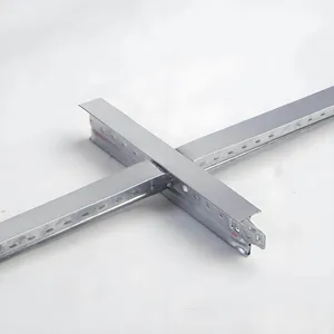Ceiling Grids T Grid Flat Surface White T Bar Metal Suspended Ceiling thumbnail-5