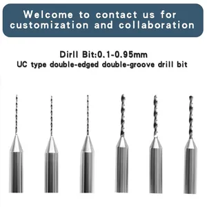Hot Sale 0.1mm Carbide PCB Drill Bits Tungsten Carbide Cutter for General Purpose thumbnail-3