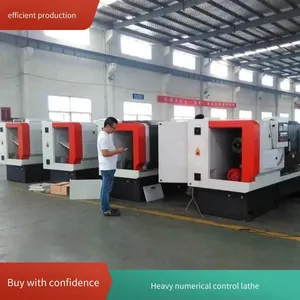 Jiucheng Machine Tool Ck6150/1000 Stepless Variable Frequency Speed Regulation Within Gears, Flat Rail Bed Cnc Lathe thumbnail-4
