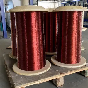 Factory on Sale EIW/180C Enameled Round Aluminum Winding Wire PT60 0.361mm 25kg Per Roll With Good Performance thumbnail-1