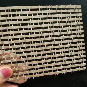 Factory Direct Sales of Stainless Steel Woven Metal Decorative Mesh for Interior Partitions thumbnail-5