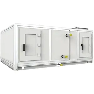 Roof Direct Expansion Heat Pump Air Conditioner Unit for Nucleic Acid Testing Rooms in Rooftop Shelter Hospitals, Air-cooled and Water-cooled Equipment thumbnail-5