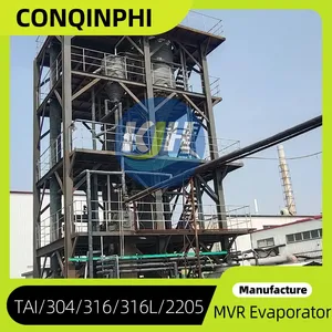 0.5t/H Biopharmaceutical Vacuum MVR Evaporator System thumbnail-5