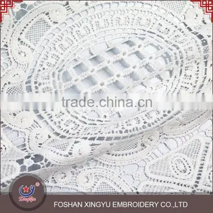 Unique and Fashional Style Micro Fiber Polyester Cheap Bridal Water Soluble Lace Fabric thumbnail-4