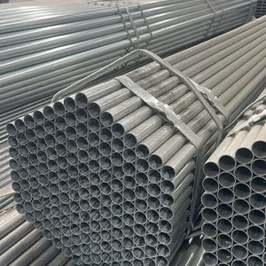 China Supplier Hot Dip Galvanized Steel Pipe GI Pipe Threaded End Schedule 40 Galvanized Tube For Water Gas System thumbnail-1