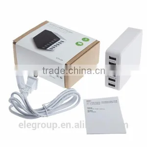 Hot Seller 6 Usb Ports Intelligent Rapid Charger Smart Charger for Mobile Phone/Laptop/MP3/MP4 Player/Tablet/Video Game Player thumbnail-6