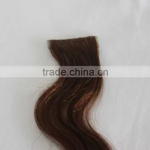 100% Remy Human India Hair PU Weaving Made in China With High Quality and no Shedding thumbnail-1