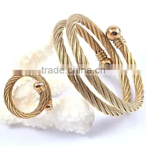Express Turkey New Trendy Fashion Crystal Bracelet Jewelry Sets 2016 thumbnail-3