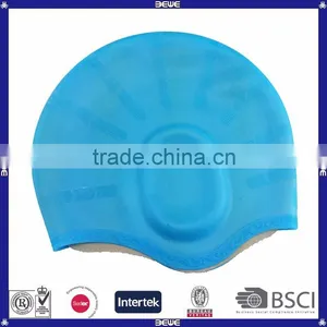 Colorful Promotional Ear Protection Swim Cap thumbnail-1