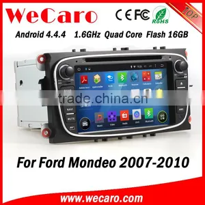 Wecaro WC-FU7608 Android 4.4.4 Stereo Touch Screen for Ford Mondeo Android Car Dvd 2007 - 2010 OBD2 thumbnail-1