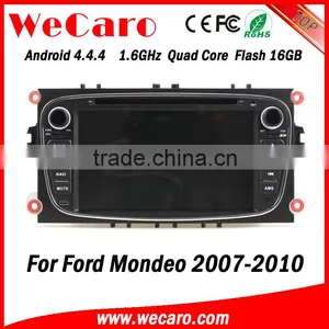 Wecaro WC-FU7608 Android 4.4.4 Dvd Gps 2 Din for Ford Mondeo Car Radio cd Player 2007 - 2010 Bluetooth thumbnail-1