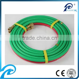 Red & Green 1/4 Inch 50FT Smooth Rubber Welding Torch Hose Most Popular thumbnail-4