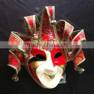 Factory Supply Christmas Carnival Venice Funny Masquerade Mask Charming Full Face Glitter Party Mask thumbnail-5