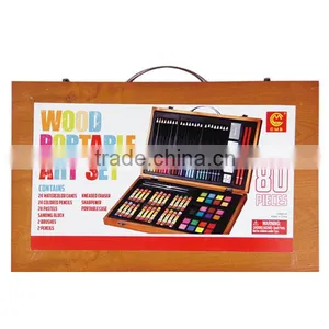 High Quality Wooden Art Set New Stationery Products thumbnail-5