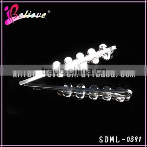 Cheap Fashion Hair Clip Accessories Ladies Rhinestone Hair Clip Pearl Hair Pins thumbnail-4