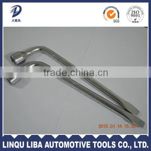 350mm Fully Polished L Shape Hand Socket Spanner/wrench thumbnail-2