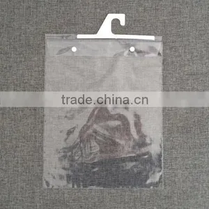 Manufacture Best Price Transparent PVC Hanger Hook Bag thumbnail-1