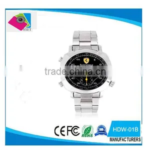 100% Original Waterproof Digital Video Hidden Camera Watch thumbnail-1