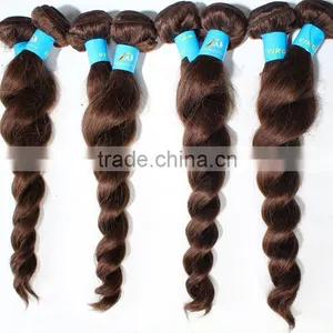 Loose Wave 28 Inch Virgin Remy Indian Hair Weft With Competitive Cost thumbnail-5