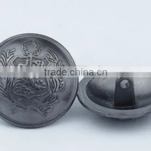 2 Pillar Sedex Audited Factory Zinc Alloy Metal Shank Button thumbnail-2