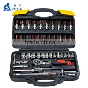 Industrial Level 46-in-1 German Quality Socket Wrench Set Case thumbnail-1