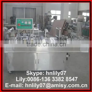 (website: Hnlily07) 2 Cups Stainless Steel Automatic Filling and Sealing Machine for Pudding Jelly thumbnail-1