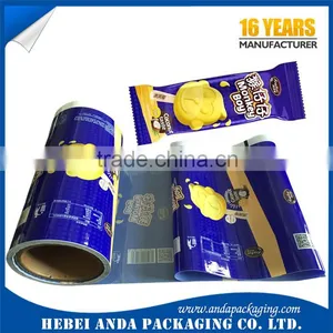 Printing Packaging Pouch for Ice Cream Bar/Ice Lolly Wrapping Film Roll/popsicle Plastic Bag thumbnail-1