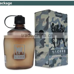 FDA EN Standard Green Color Army Shaker Bottle Bpa Free thumbnail-6
