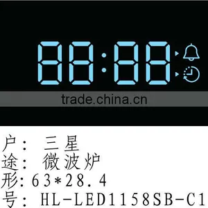 Customized Led Display Digit Display for Family Appliance Ice Blue Color thumbnail-4