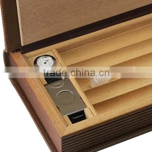 New Book Type pu Leather Humidor Wholesale thumbnail-2