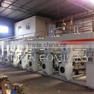 8 Color to 12 Color Automatic Electronic Shaft High Speed Gravure Plastic Film Printing Machine thumbnail-2