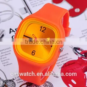 Custom Made Quartz Watches Silicone Jelly Watch thumbnail-1