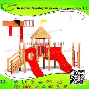 Inclusive Playful Kids Outdoor Wooden Fitness Equipment 5-23I thumbnail-1
