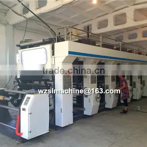 High Speed Computer Control Roll to Roll Paper Roto Gravure Printing Machine thumbnail-3