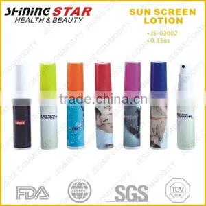 JS-03002 2015new Design Pen Shape Organic SPF30 Sunscreen Spray 10ml thumbnail-1