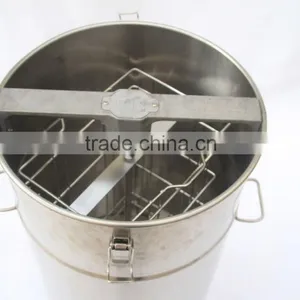 2 Frame Manual Honey Extractor Stainless Steel Honey Extractor thumbnail-3