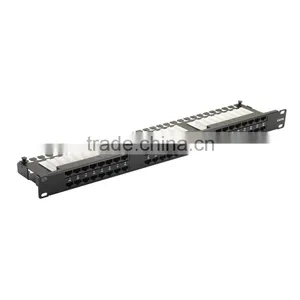 19 Inch UTP Cat5e Cat6 48 Port Patch Panel thumbnail-1