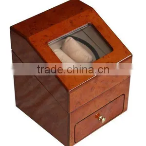 High Gloss Wooden Watch Winder Packaging Box thumbnail-1