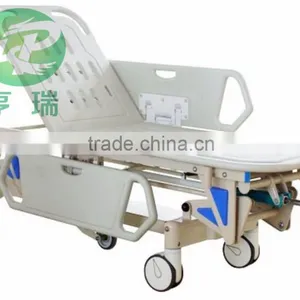 Guardrail Scalable Metal Patient Transfer Trolley thumbnail-3