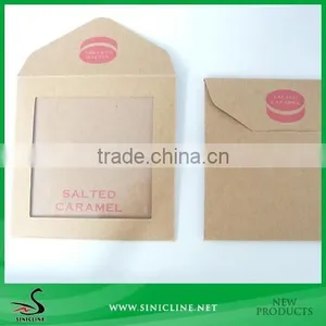 Sinicline Kraft Paper Small Envelope Bag For Package thumbnail-1