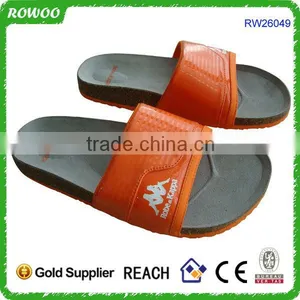 Embossed EVA Sole Mens Beach Sandal & Slippers pu thumbnail-1