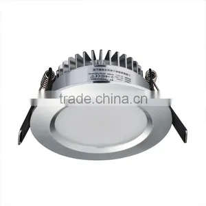HTD685 5w Silver Lamp Led Down Light 6000-6500k Cool White 270lm for Home thumbnail-1