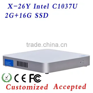 Linux Mini Server Single Board Computer Thin Client X-26y C1037u 2G RAM 16G SSD Support VGA/HDMI In Stock !big Promotion!!! thumbnail-1