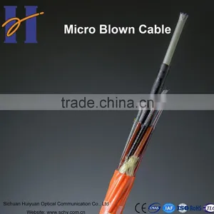 2015 Newest Layer Stranding 24cores Air Blowing Micro Fiber Optic Cable thumbnail-1
