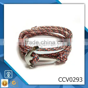 Dragonfly Infinity Bracelet Fashion Anchor Bracelet Fashion Bracelet Leather Bracelet Stainless Steel Chain thumbnail-1
