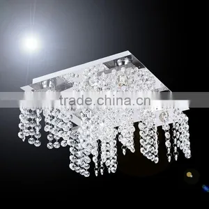 Fashion Crystal Chandeliers LED Light AC110-120V Novelty Lamp For Indoor Dinning Room Home/Hall/Villa Lamp Wedding Decoration thumbnail-1
