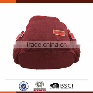 Customized Low MOQ Plaid Leisure Backpack For Student thumbnail-5