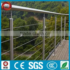 SUS304/316 Terrace or Deck Stainless Steel Cable Handrail thumbnail-3